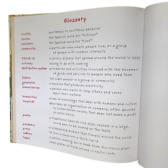 Jose Feeds the World Hardcover David Unger Childrens Picture Book Biography Chef - Picture 6 of 6